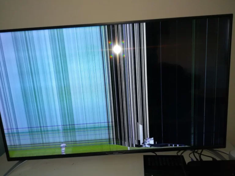 ایرادات مربوط به پنل تلویزیون​