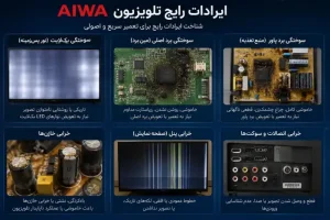 ایرادات رایج تلویزیون ایوا